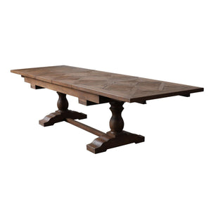 Country Double Extension Dining Table