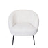 Glam Club Chair - Cream