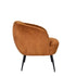 Glam Club Chair - Rust