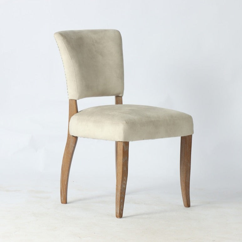 Derringer Dining Chair - Eskimo Velvet