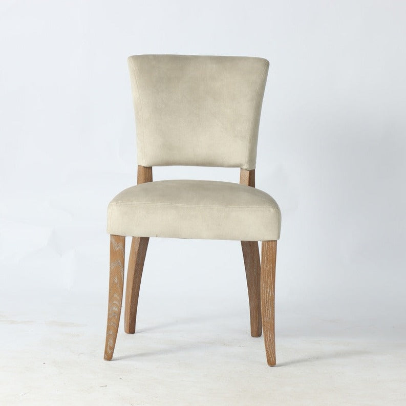 Derringer Dining Chair - Eskimo Velvet