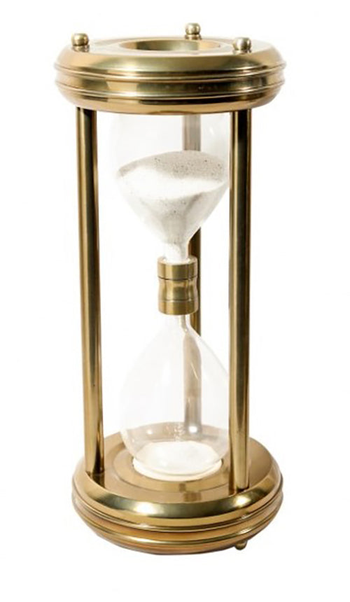 Antique Aluminum Sand Timer