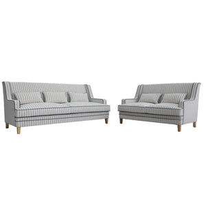 Bahama 3+2 Seat Sofa Set - Feather/Foam