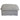 Villa Slip Cover Corner Suite - Ottoman - Salt & Pepper