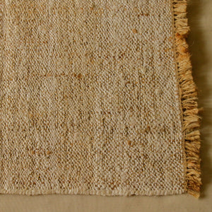 Akiiko - Handwoven Olio Jute Rug W/ Fringes - Medium