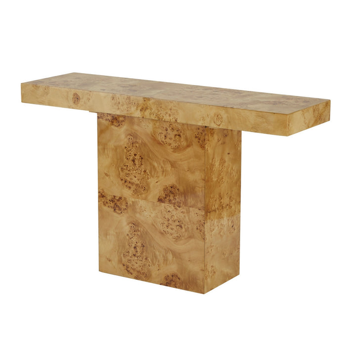 Cambridge Burl Wood Console Table