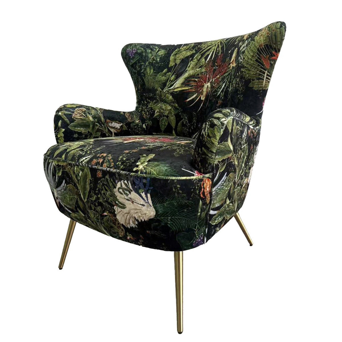 Freya Botanical Occasional Chair