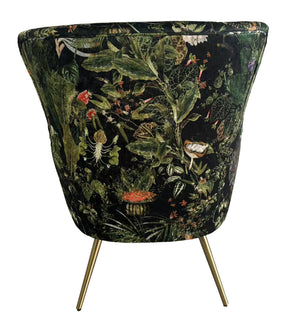 Freya Botanical Occasional Chair