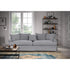 Newport 3.5 Seater Slip Cover Sofa - Cool Grey