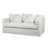 Chalet 2 Seater Slip Cover Sofa - Salt & Pepper