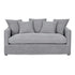 Chalet 2 Seater Slip Cover Sofa - Cool Grey