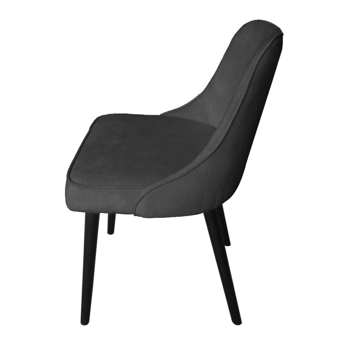 Pedro Dining Chair-Dark Grey