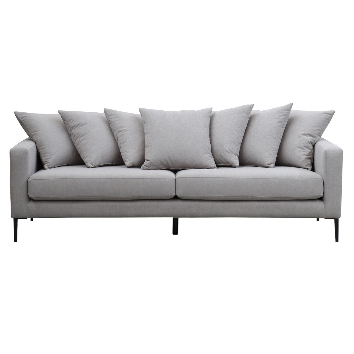 Capri 3 Seater Sofa With 7 Scatter Cushions