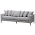 Capri 3 Seater Sofa With 7 Scatter Cushions