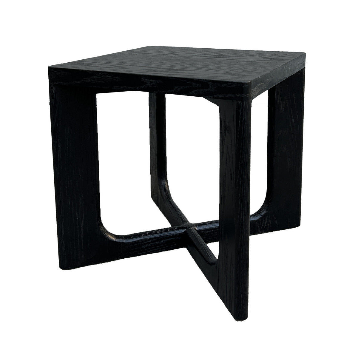 Carlton Black Oak Side Table