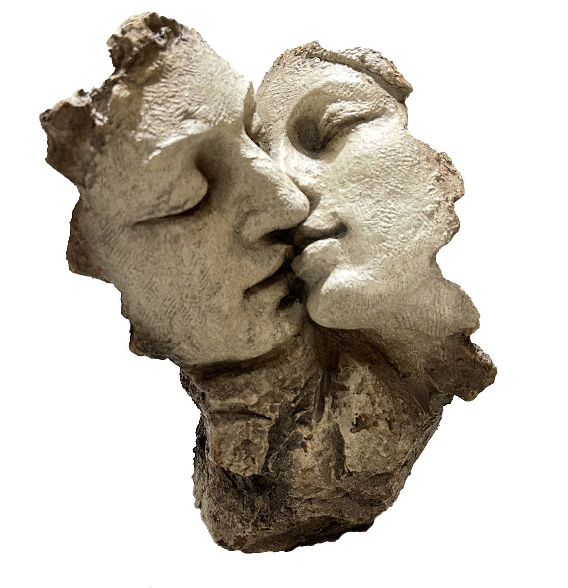 Vintage Kissing Heads - Antique Marble