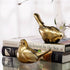 GOLD BIRDS Set of 2