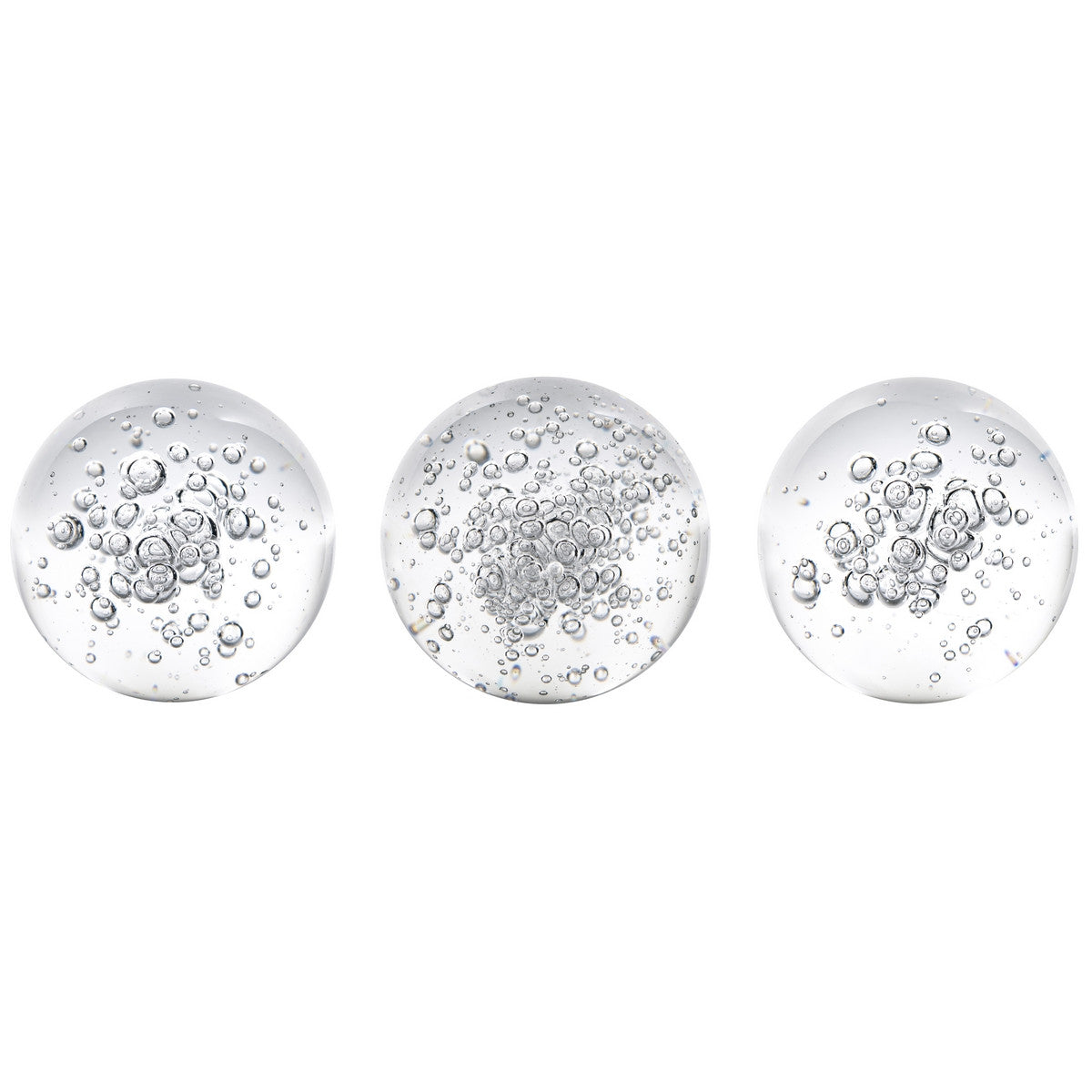 Bubble Spheres Set of 3