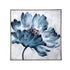 Blue Floral Hand Painted Wall Art