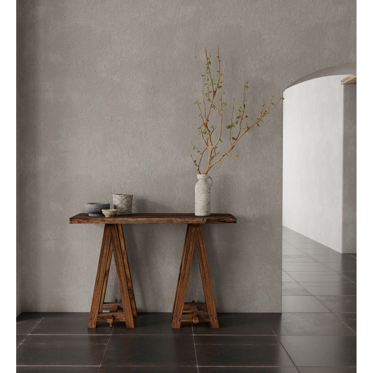 Railway Sleeper Hall Table