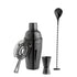 Stainless Steel Cocktail Set Black