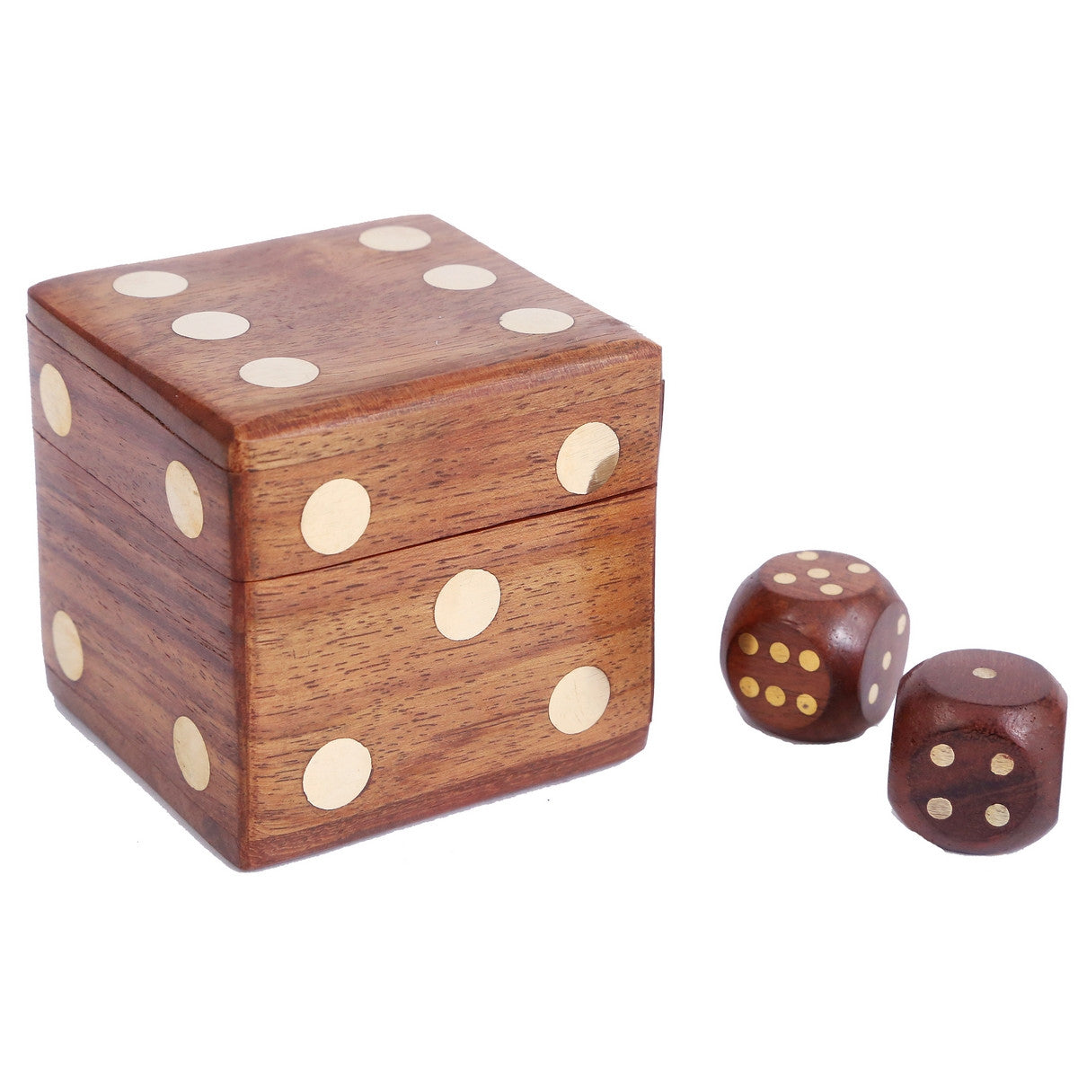 Wooden Dice Set Set