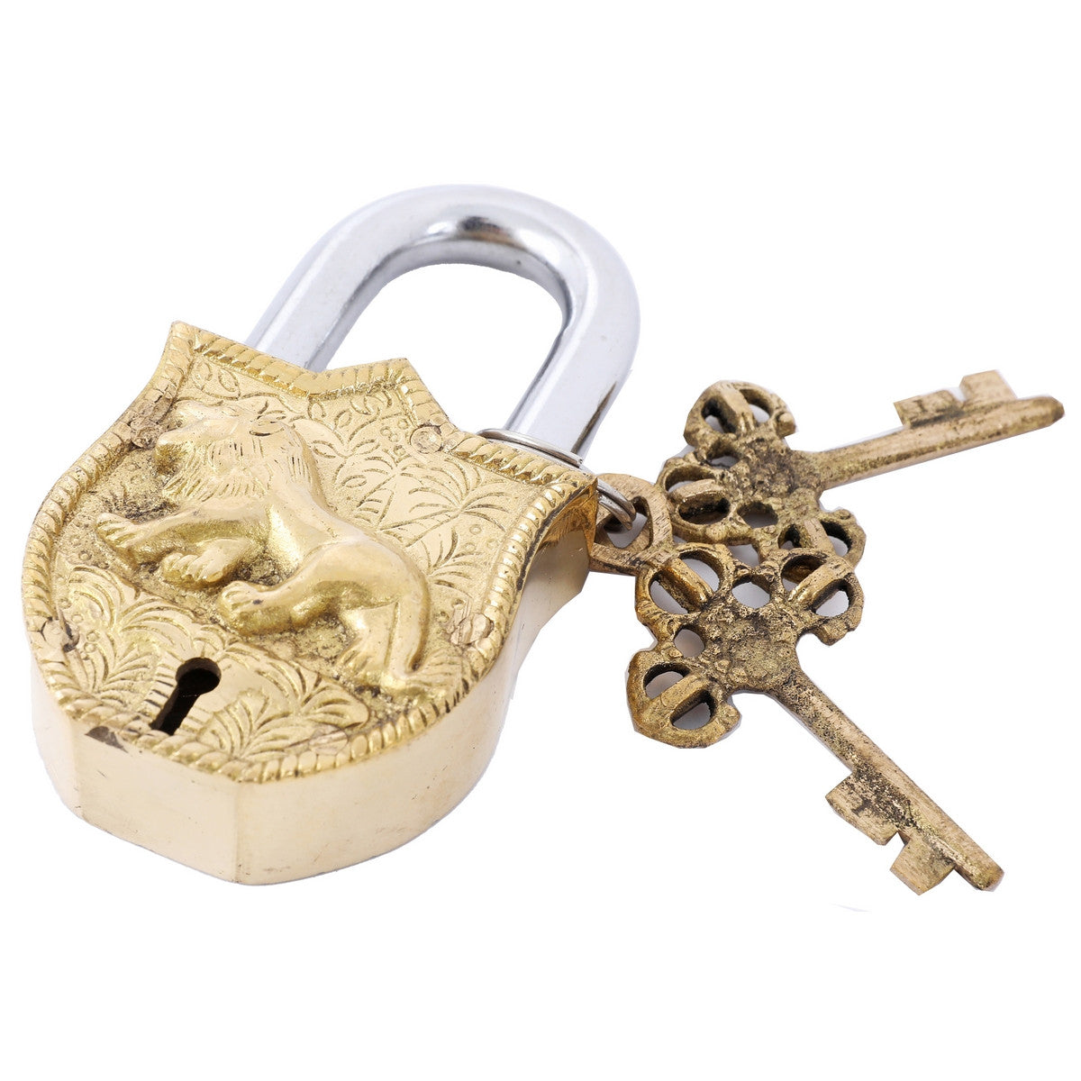 Brass Lion Lock