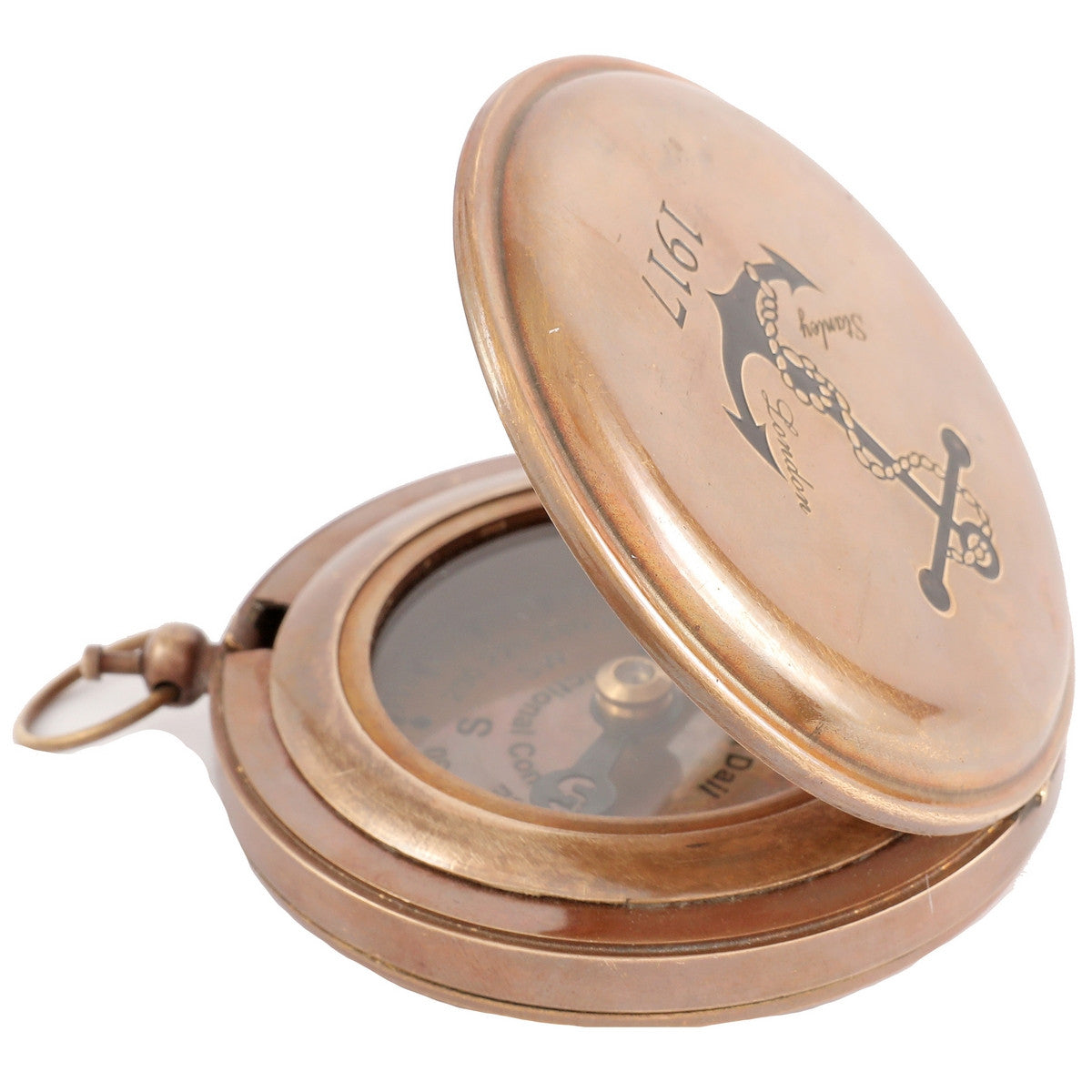 Brass Anchor Compass