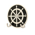 Aluminium Ship Wheel Wall Hook - Medium