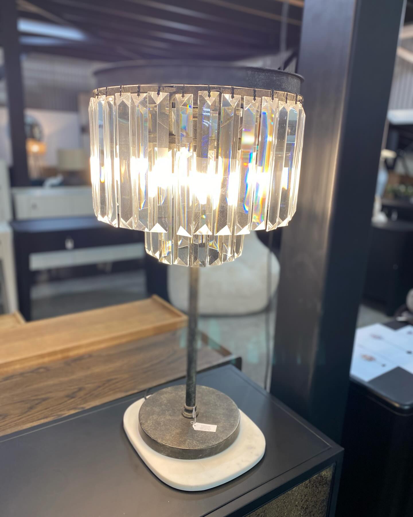 Deco Crystal Table Lamp