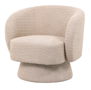 Boston Swivel Chair - Taupe