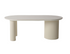 Roberto Tri-Column Coffee Table - Chalk White