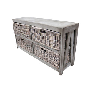 Manyara Buffet Table with Kubu Baskets