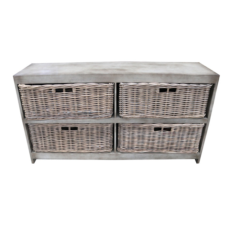 Manyara Buffet Table with Kubu Baskets