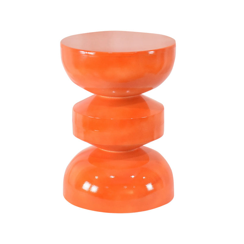 Mykonos Metal Stool 1 - Orange