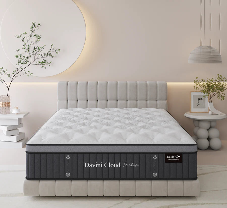 Davini Cloud Medium Mattress - King Single