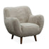 Otis Accent Fur Chair - Coyote