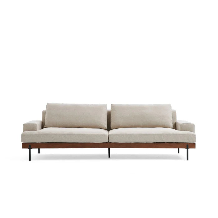 Soho 4 Seater Feather Foam Sofa - Natural