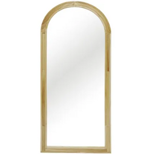 Vivi Wall Wooden Mirror - Natural