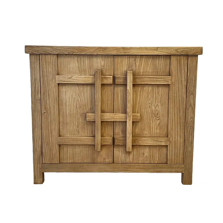 Coastline Woodlock 2 Door Cabinet - Natural