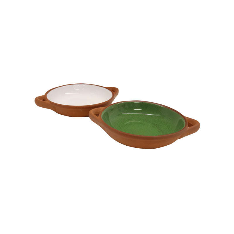 Terracotta Dish w Handle Small