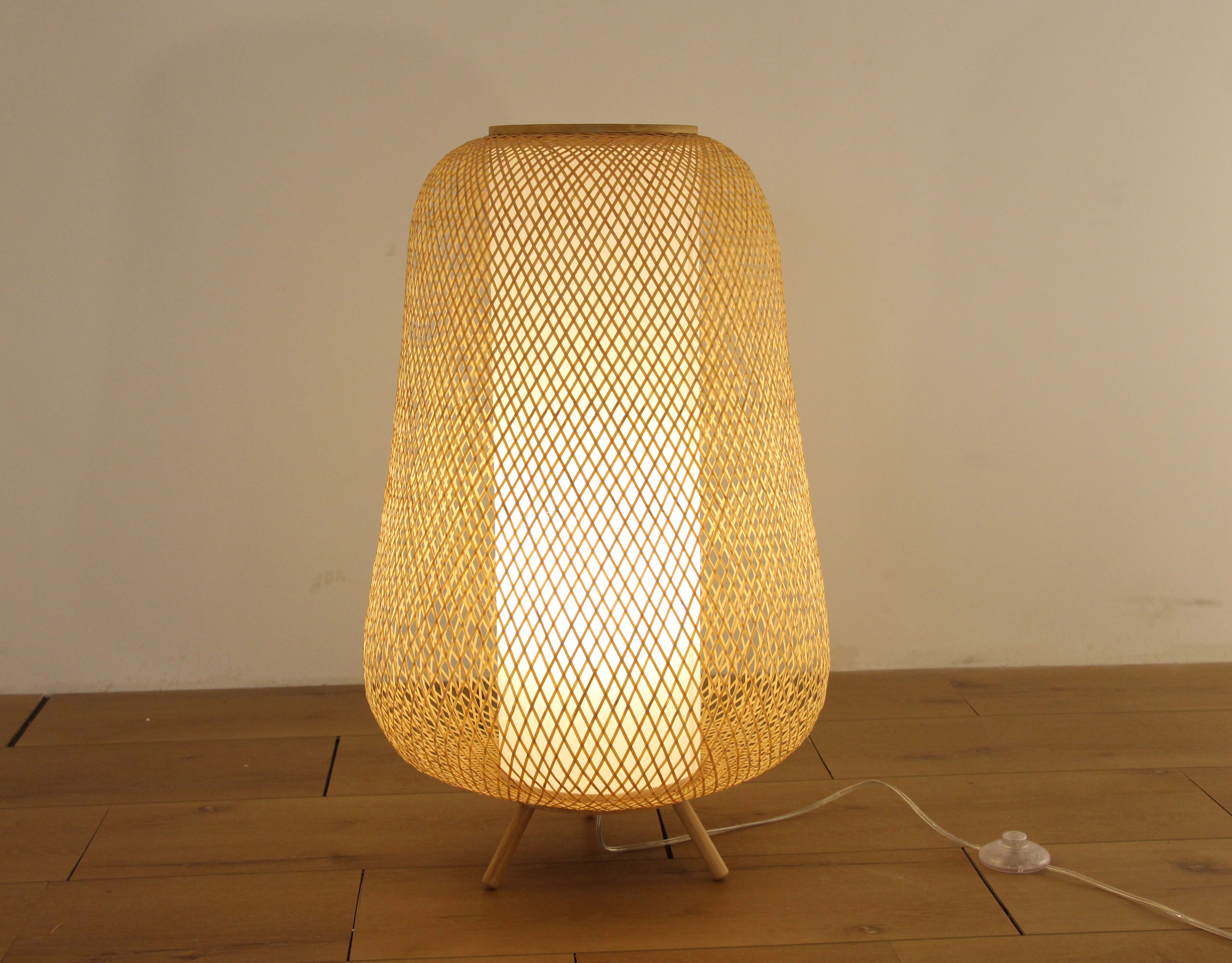 Bamboo Floor Lamp