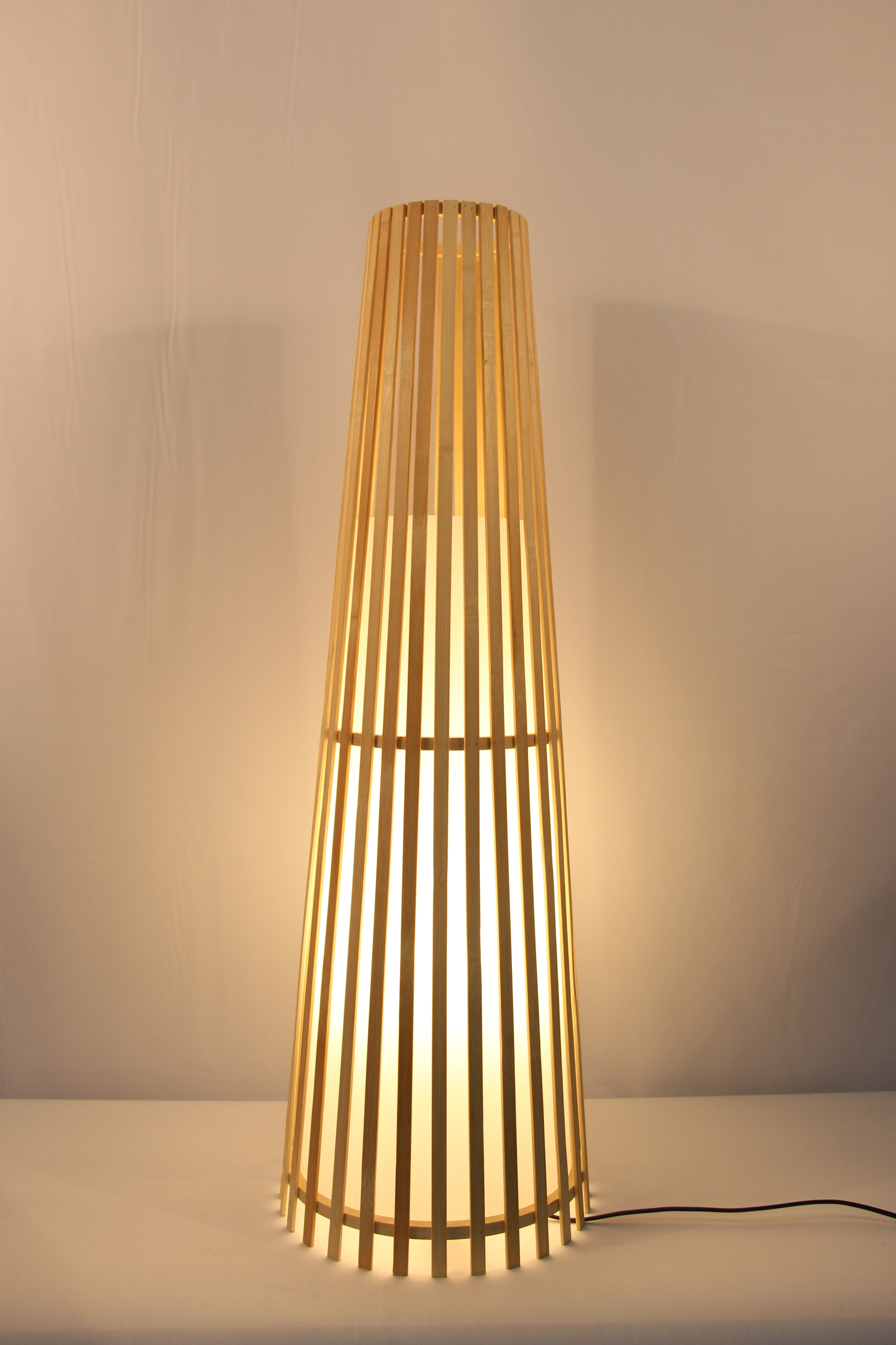 Bamboo Floor Lamp