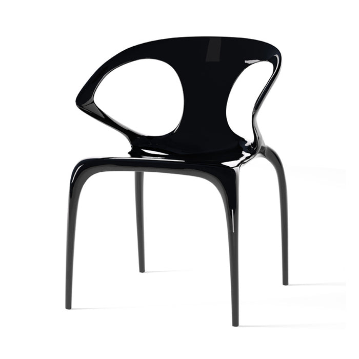 Saturn Armchair Chair - Black