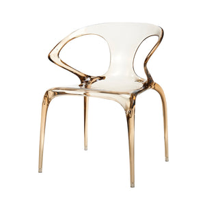 Saturn Transparent Chair - Amber