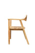 Remy Teak Dining Chair with Arms - Natural