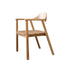 Remy Teak Dining Chair with Arms - Natural