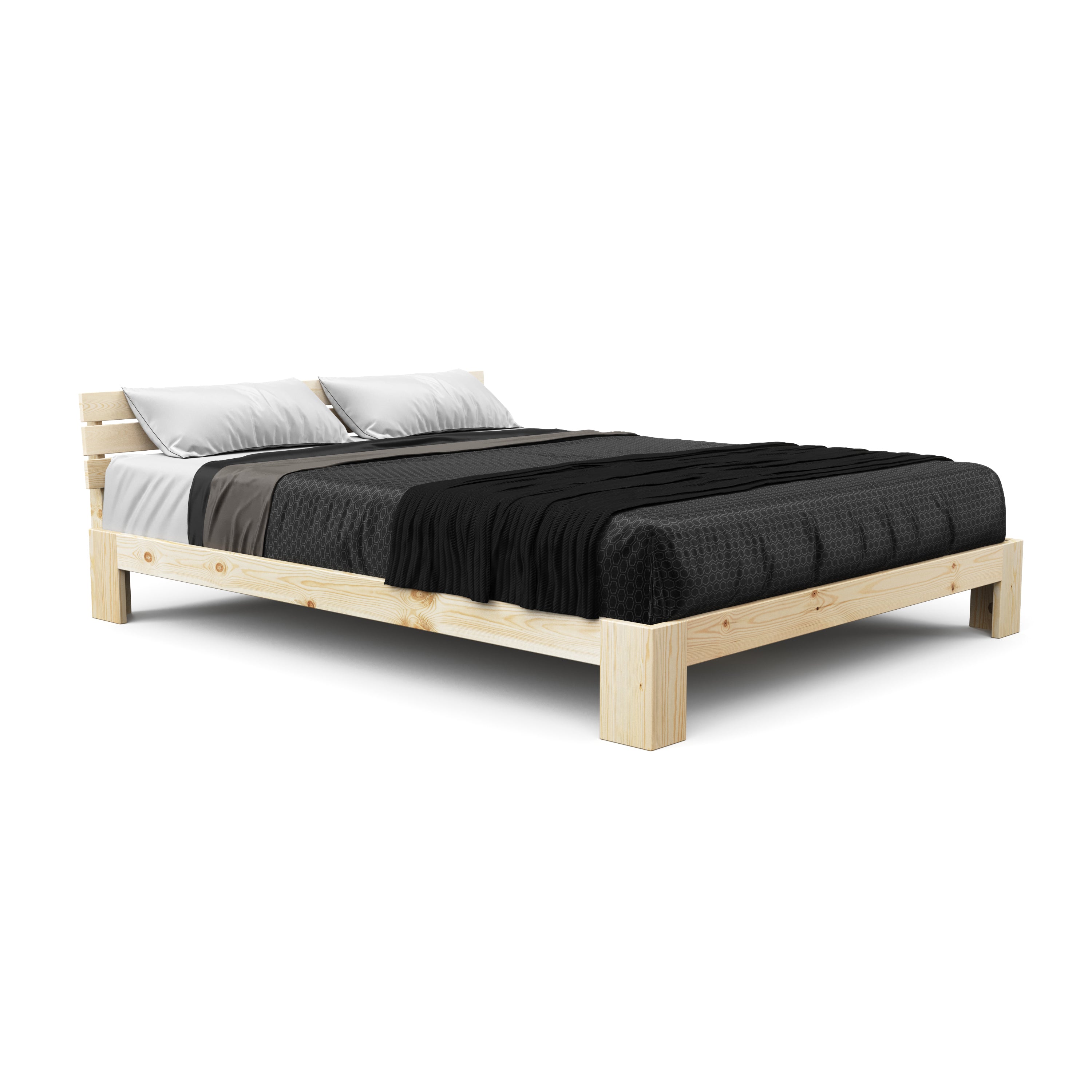 Simple Bed Frame - Queen