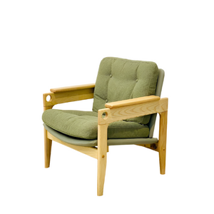 Bari Lounge Chair - Army Green