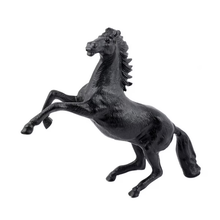 Aluminium Black Horse Statue